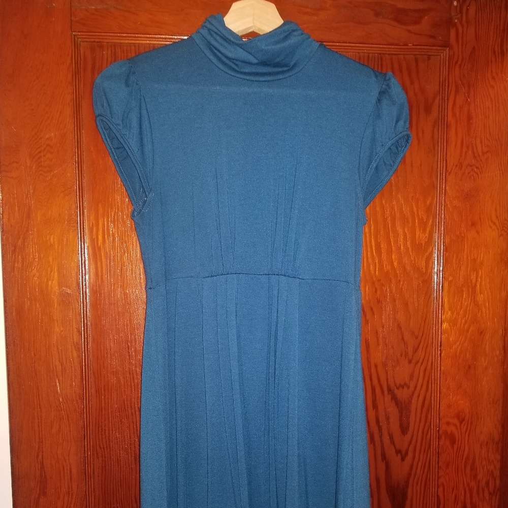 Blue dress